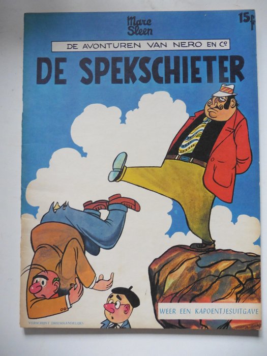 Nero 50 - De spekschieter - sc - 1e druk (1964) 