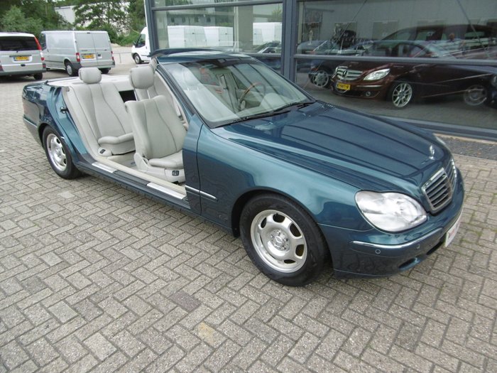 Uniek prototype Mercedes-Benz W220 chassisnummer 000011 bouwjaar 1997