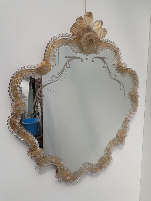 Murano mirror - Italy - circa 1960