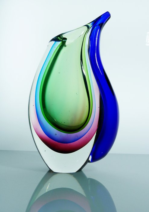 Murano - Sommerso vase ( 30 cm )