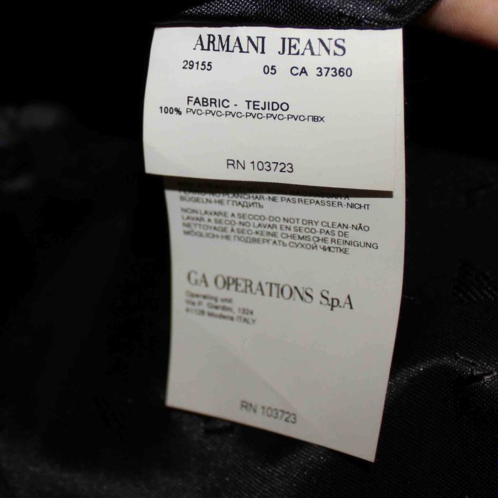 armani jeans rn 103723