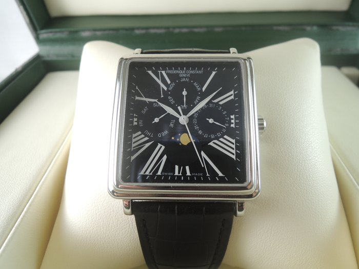 FREDERIQUE CONSTANT FC-365X4C5/6 Triple Date Month Moon Phase - men’s wrist watch - 2005s
