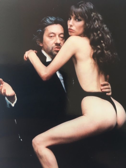 Helmut Newton (1920-2004) -Serge Gainsbourg et Jane Birkin, 'Je t'aime moi non plus', 1978