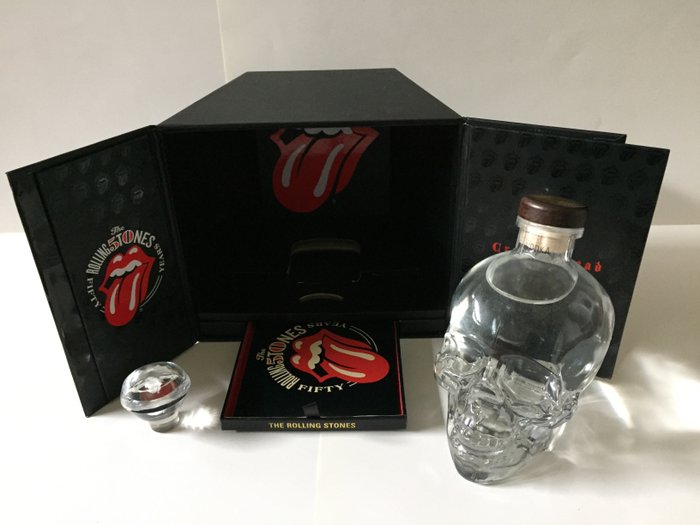 Crystal Head Vodka The Rolling Stones 50th Anniversary Commemorative Pack