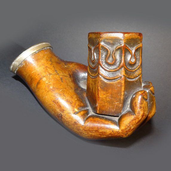 Antique briar pipe