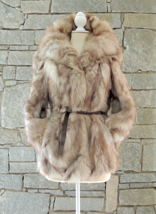 Roger ROCHE Paris Fur - Fox fur short coat