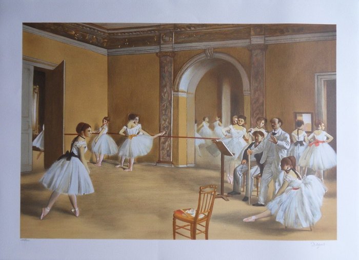 Edgar Degas (1834-1917) - Le foyer de la danse à l'Opéra
