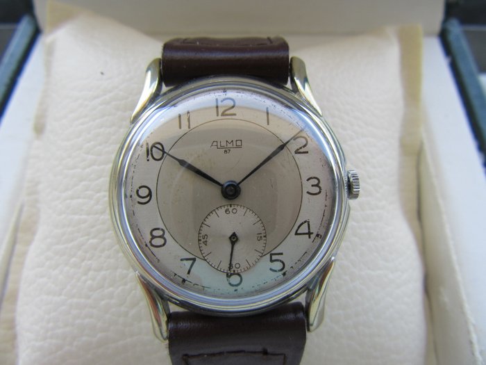 Almo 87 - Vintage men's wristwatch - 1950 - Swiss Made