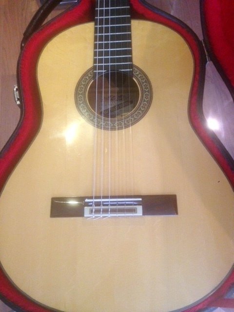 Cipres Valeriano Bernal Bulería Flamenco guitar, 1999, Special Edition Tapa Aguas