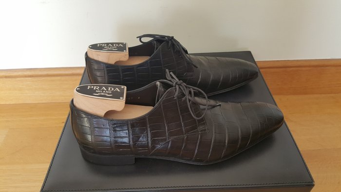 prada alligator shoes