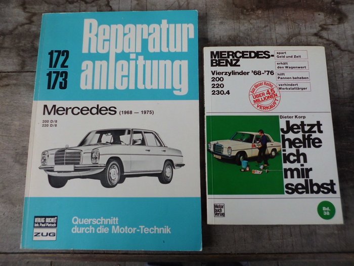 Mercedes-Benz /8 Repair manual and book to repair yourself - Catawiki
