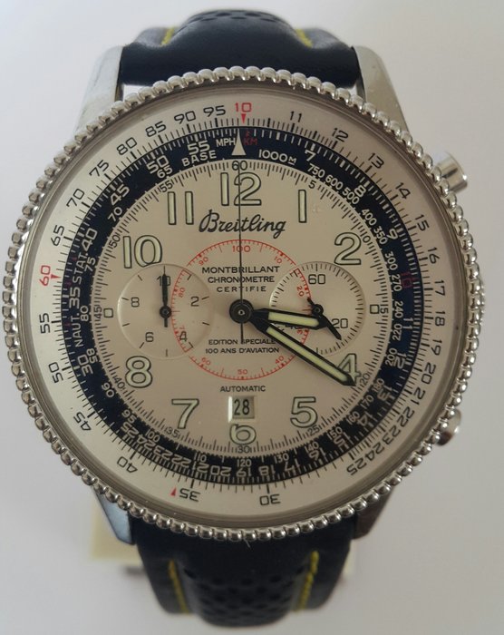Breitling Navitimer Montbrillant 100 ans d'aviation 1903-2003  - Men's watch - 2000'S