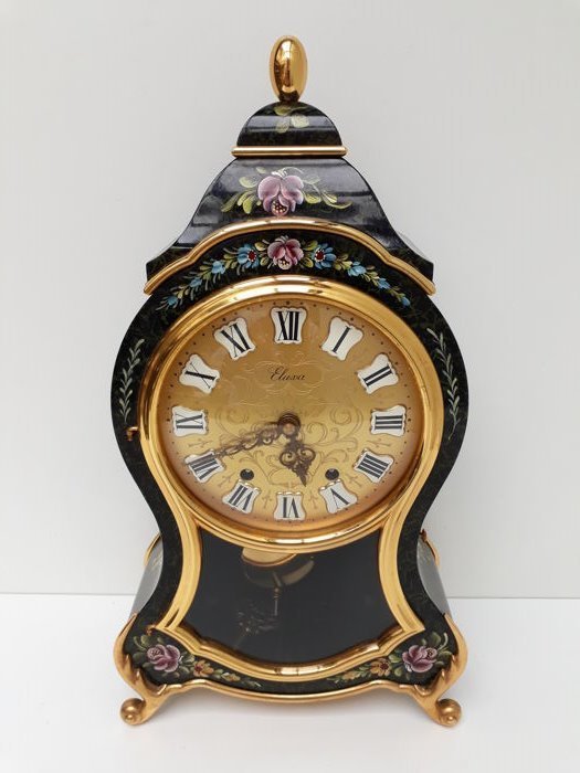 Cartel Neuchatel clock – Eluxa Swiss – Approx. 1960