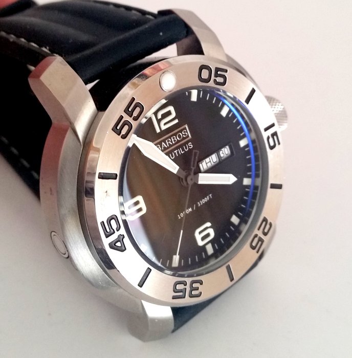 Barbos Nautilus Blue - men's wristwatch - like new