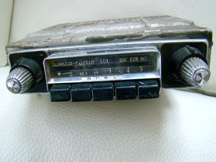 Arel / Simca radio - original radio station, Arel brand for SIMCA - ca. 1950/60