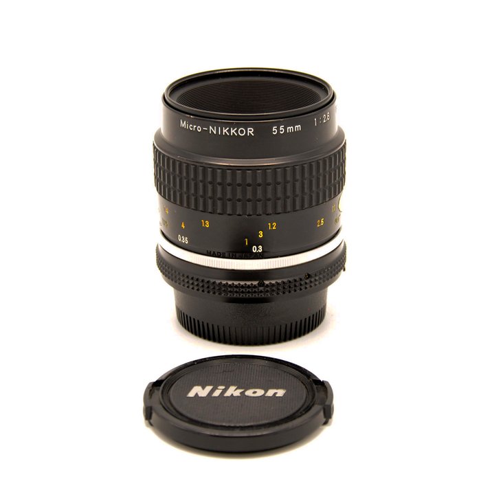 ☆ NIKON AiS Micro-Nikkor 55mm/F2.8 + E2+inforsante.fr