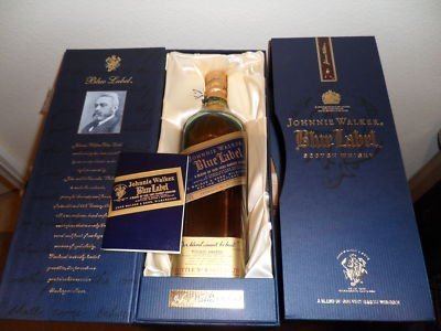 Johnnie Walker Blue Label with special glass