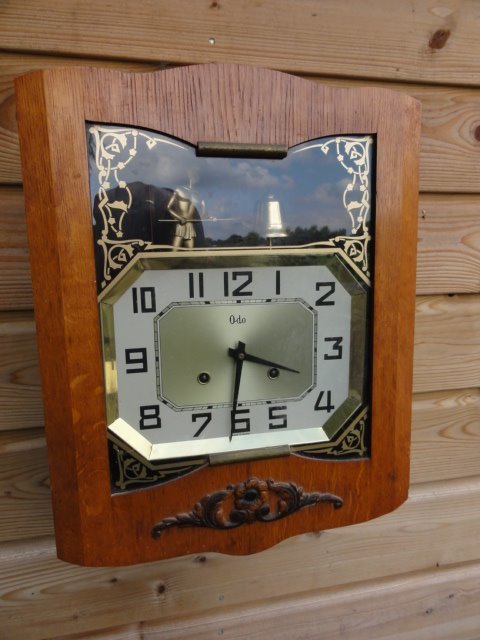 Odo wall clock, period 1940, France
