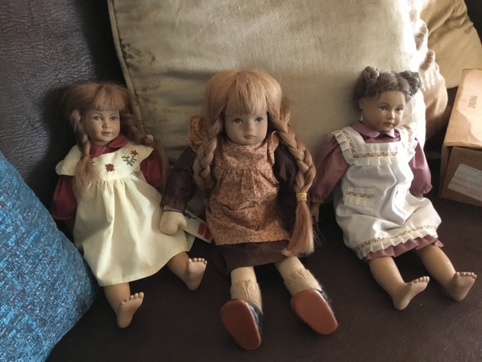 3 Original Heidi Ott dolls - Switzerland