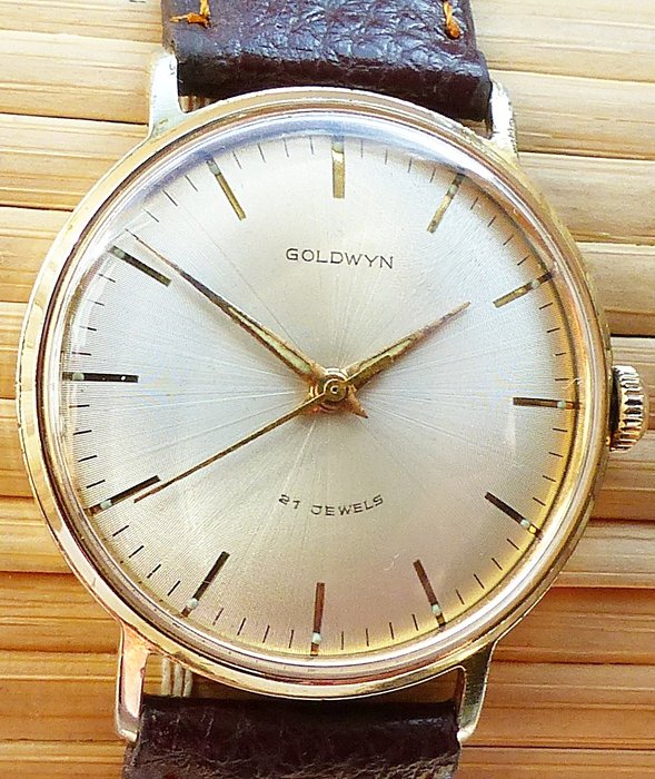 GOLDWYN Switzerland 21 jewels -- men's wristwatch from the 60s