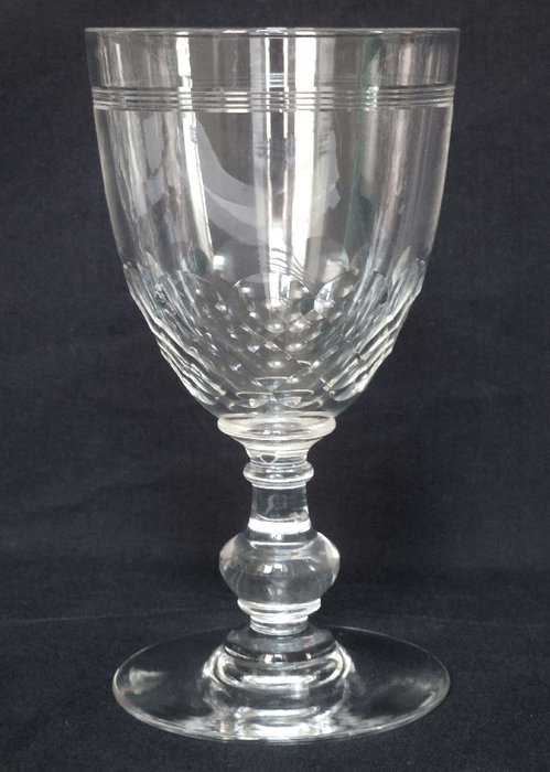 Image 3 of Baccarat - 6 wine glasses 12.1cm Chauny model - Crystal