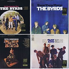 The Byrds - Lot of 4 LP's: Mr. Tambourine Man, Turn Turn - Catawiki