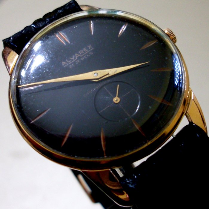 Swiss Alvarex -- Men’s Wristwatch -- 1960–1969