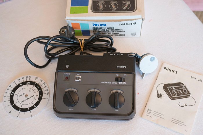Philips PDT 024 automatic timer for enlarger
