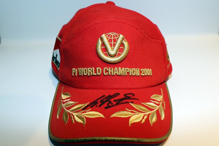 Very rare nice Michael Schumacher personally signed cap