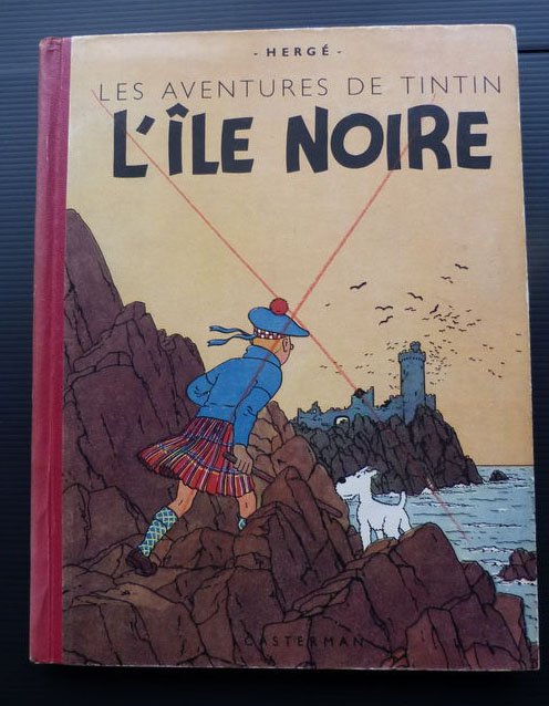 Tintin T7 - L'Ile Noire - C - Edition alternée (1943)