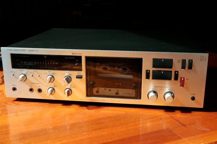 Luxman K-10 HighEnd vintage Stereo Cassette Deck 