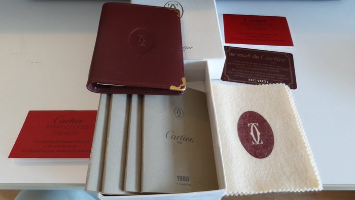 Must de Cartier - leather pocket diary 