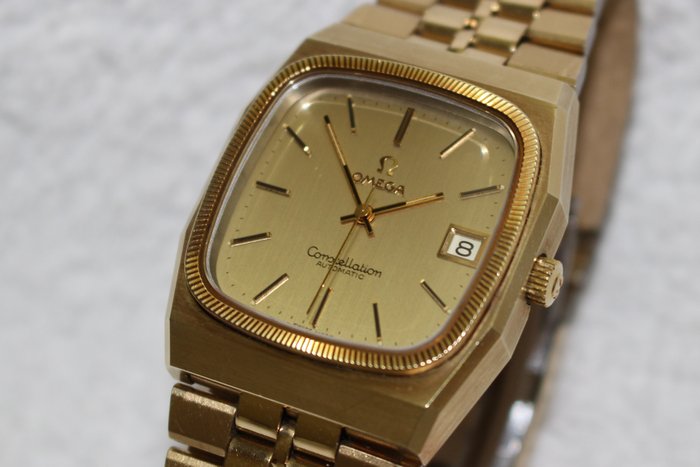 omega gold watches 1970s