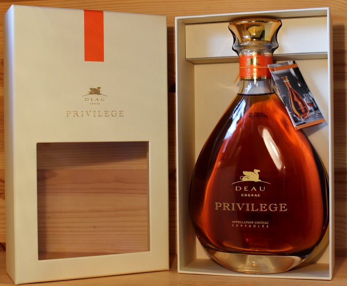 Deau Privilege Cognac 70cl, incl original Box, 40%vol.