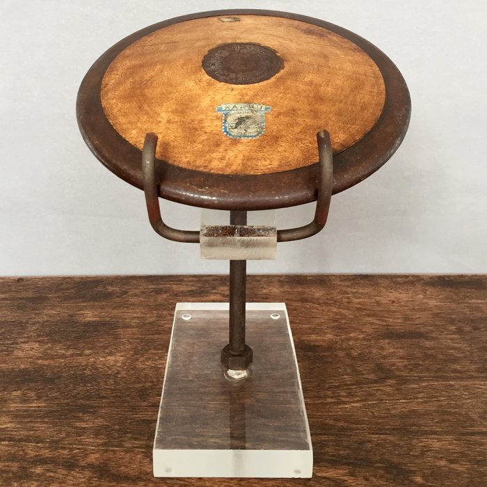 Wooden Olympic discus Helsinki 1950