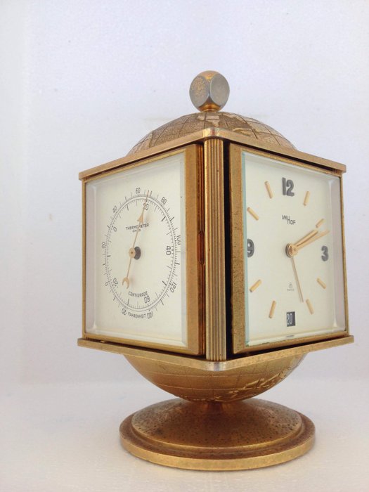 Bucherer / Imhof - Table Clock and weather station