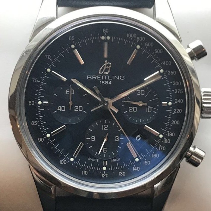Breitling Transocean Chronograph Limited Edition of 2000 Ref. AB0151 - Heren - 2011