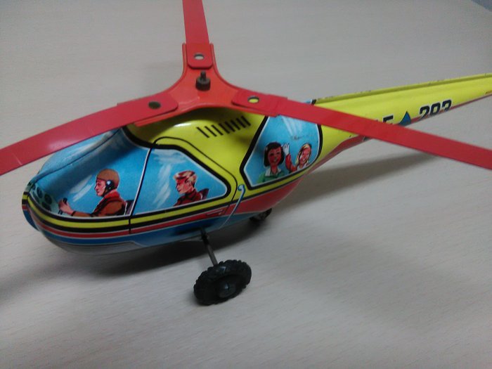 Technofix, Western Germany - C. 33 cm "Helicopter" GE-293 in tin, 1958
