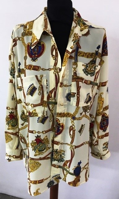 versace blouse vintage