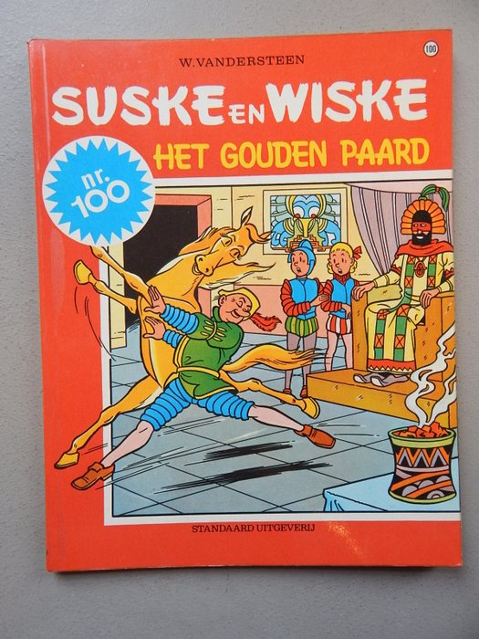Suske en Wiske VK-100 - Het Gouden Paard - sc - 1e druk (1969)