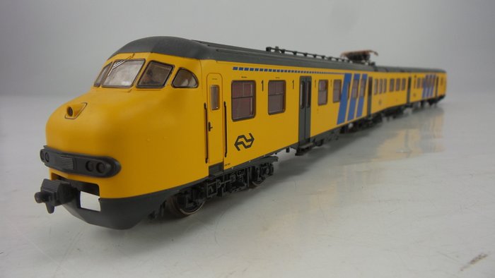 Fleischmann H0 - 4472 - Electric 2-piece passenger train set "Plan V" 1st/2nd class Mat ‘64 of the NS