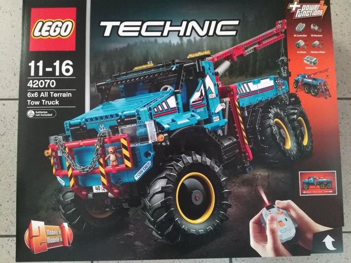 lego technic 6x6 all terrain tow truck 42070