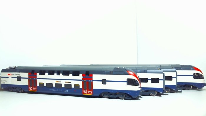 Liliput H0 - L133930 - Train unit - RABe 511 005 - Dubbeldekker - SBB-CFF