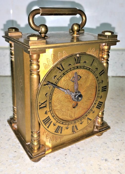 Antique Parkuhr Clockwork Brass No. 5219 Clock Movement