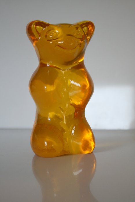 Haribo, giant advertising bear in resin colour