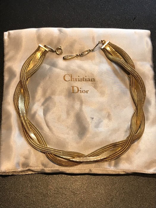 christian dior bijoux necklace