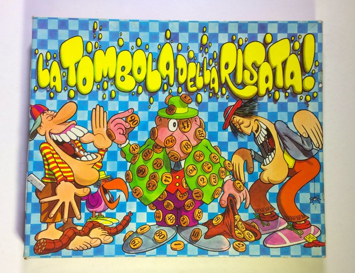 Jacovitti - "La tombola della risata" - board game (1972)