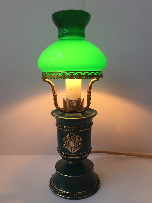 Emerald Green Table Lamp With The, Emerald Green Table Lamp