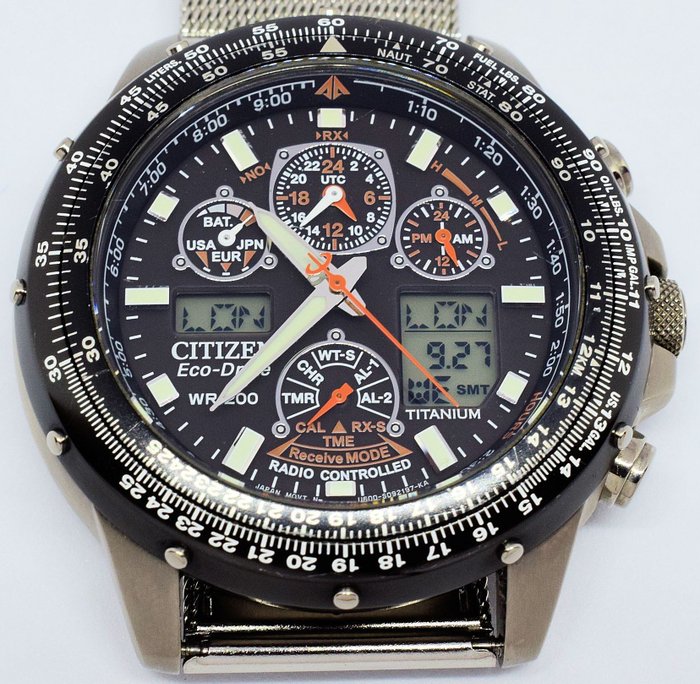 Citizen Eco-Drive Promaster Skyhawk Titanium - Men's Wristwatch
