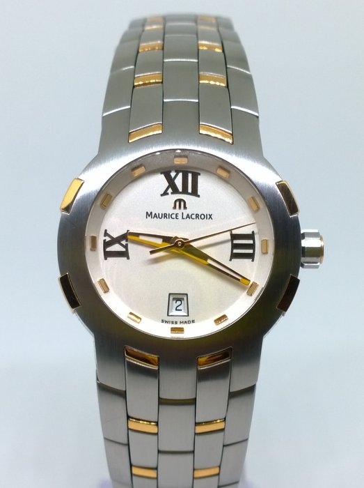 Maurice Lacroix - Milestone - 79861 - 18kt gold-plated & steel